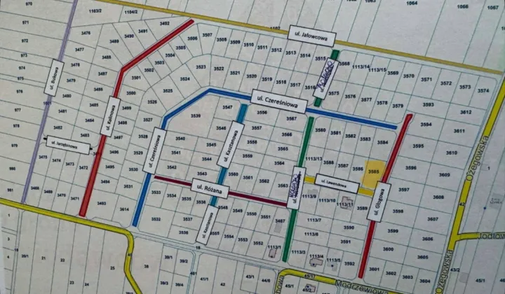 Działka budowlana Działoszyn, ul. Lawendowa