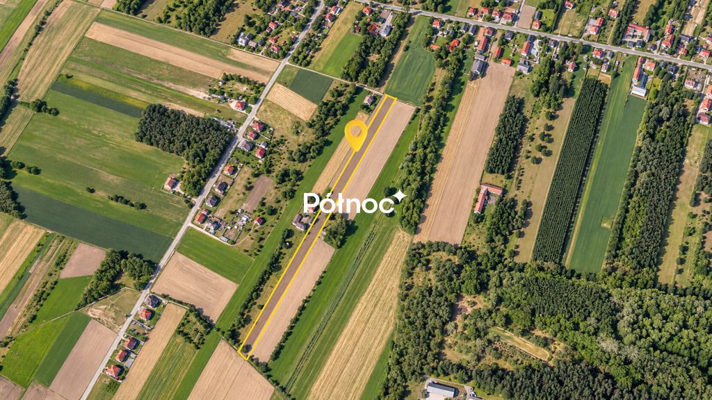 Działka inwestycyjna Zalesie. Zdjęcie 2