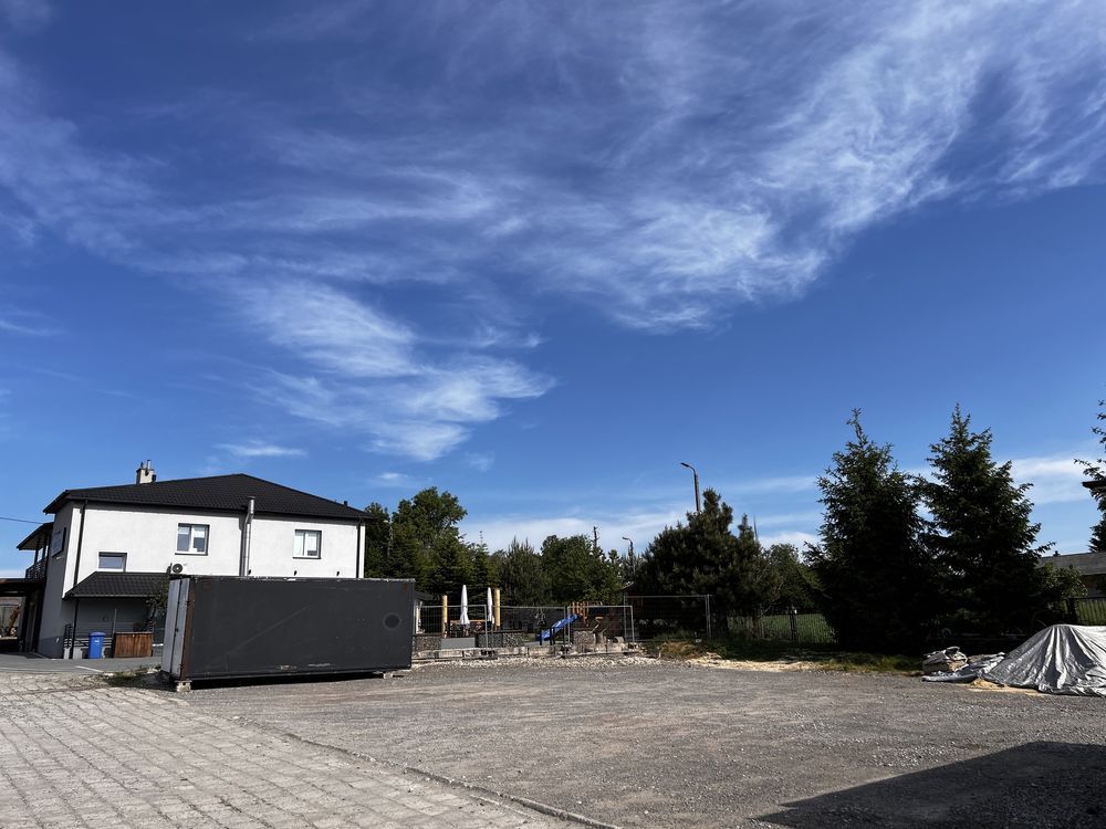 Działka inwestycyjna Stróża-Kolonia