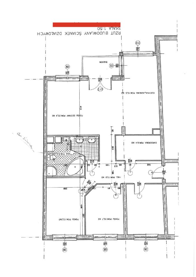 Mieszkanie 4-pokojowe Szczecin Pogodno, al. Wojska Polskiego. Zdjęcie 22