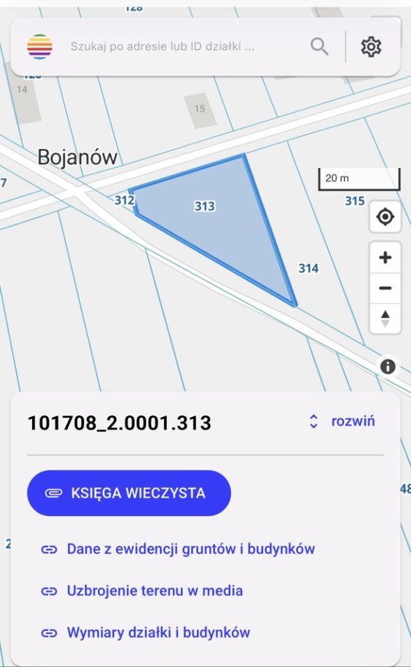 Działka budowlana Bojanów. Zdjęcie 4