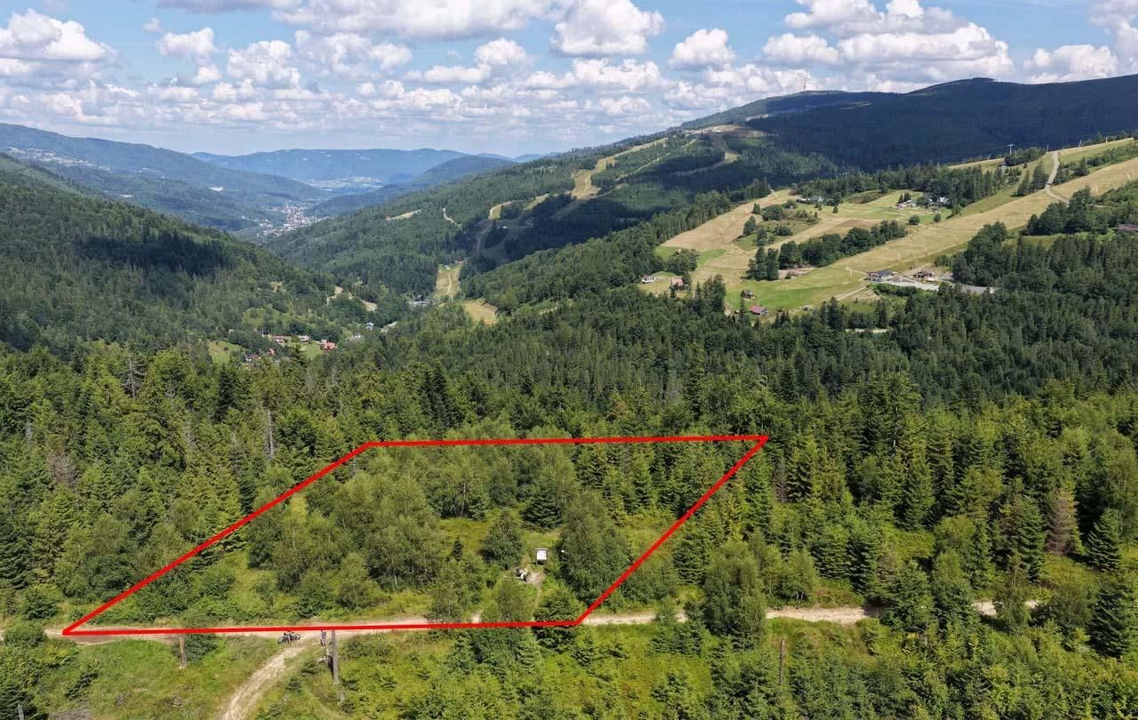 Działka leśna Szczyrk Biały Krzyż, ul. Grabowa. Zdjęcie 2