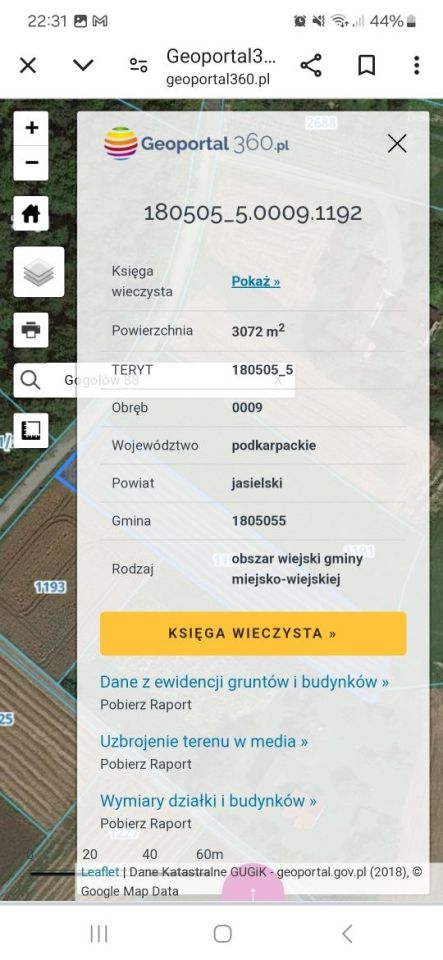Działka rolna Gogołów. Zdjęcie 3