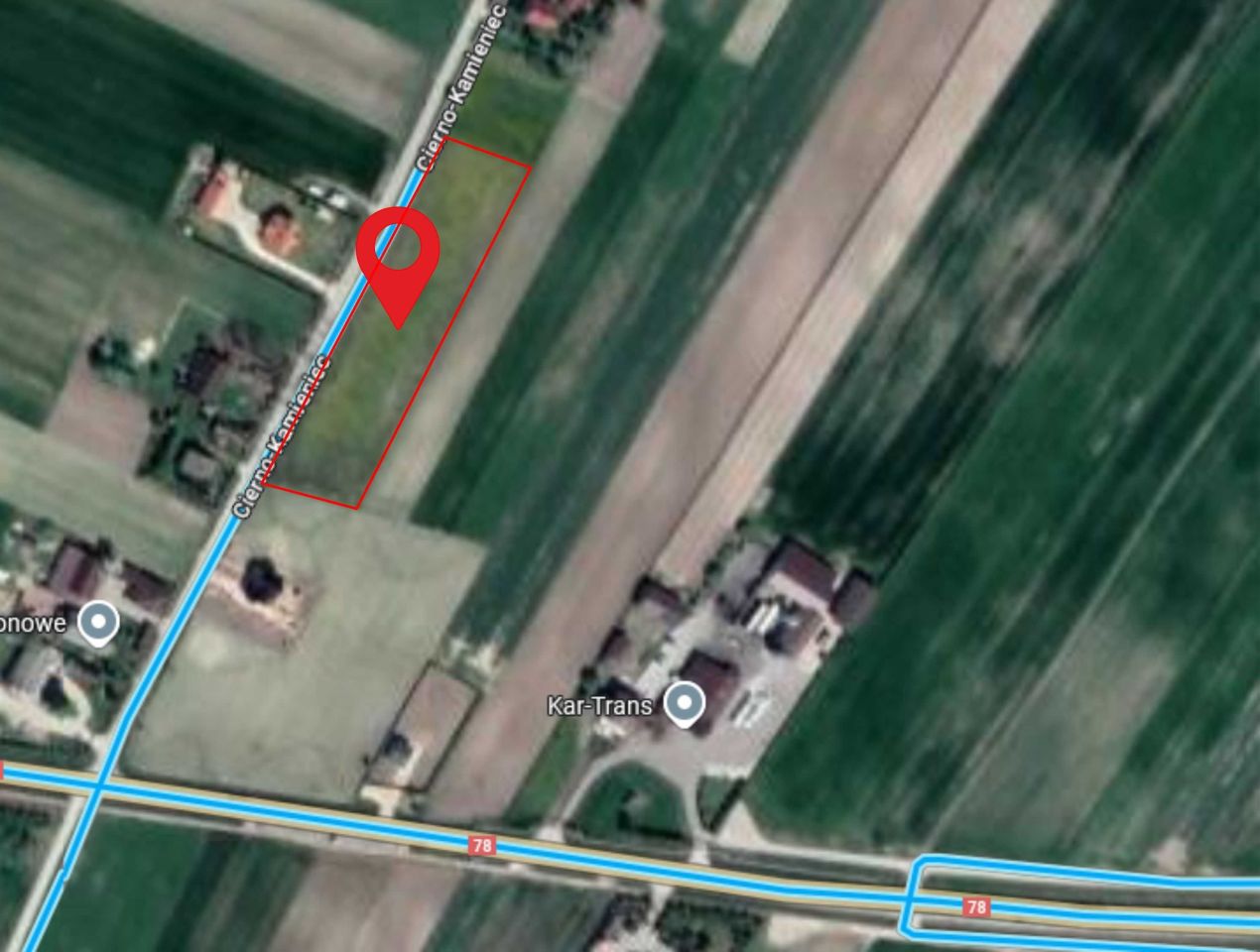 Działka budowlana Cierno-Zaszosie. Zdjęcie 3