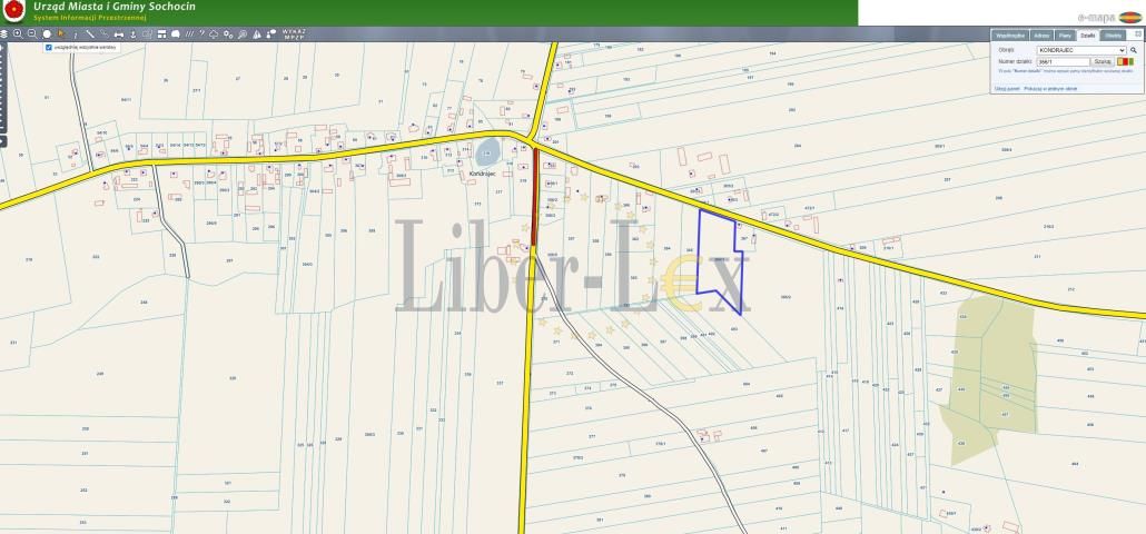 Działka budowlana Kondrajec