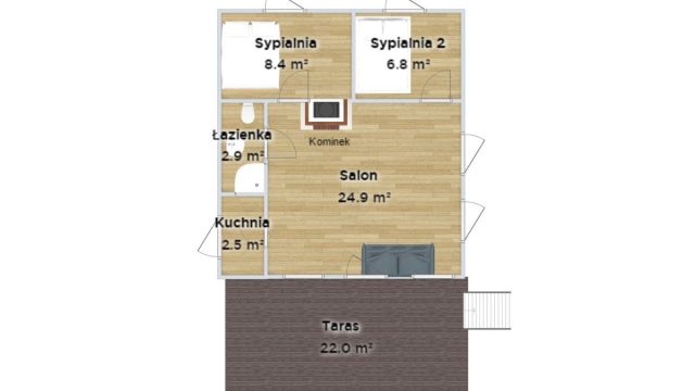 siedlisko, 3 pokoje Sławica, ul. Cienista. Zdjęcie 14