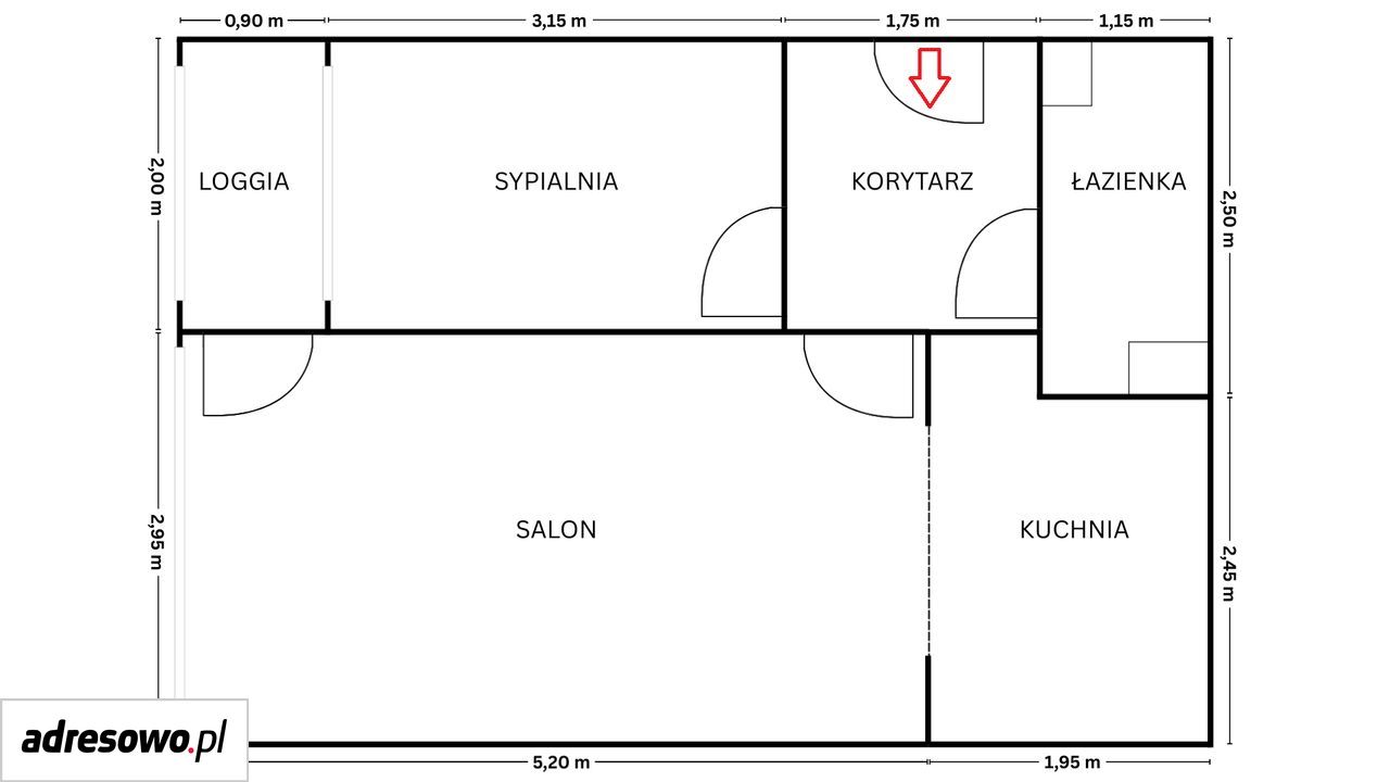 Mieszkanie 2-pokojowe Wrocław Stare Miasto, ul. Młodych Techników. Zdjęcie 10