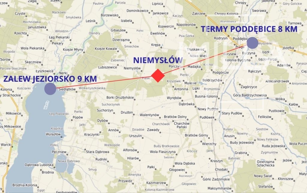 Działka budowlana Niemysłów. Zdjęcie 7