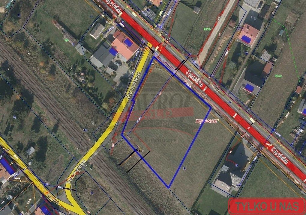 Działka budowlana Żędowice. Zdjęcie 7