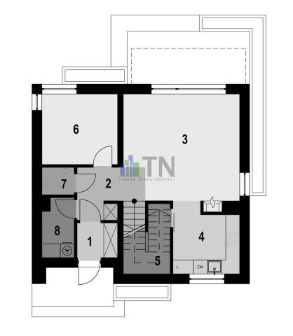 dom wolnostojący, 5 pokoi Wojnowice. Zdjęcie 13