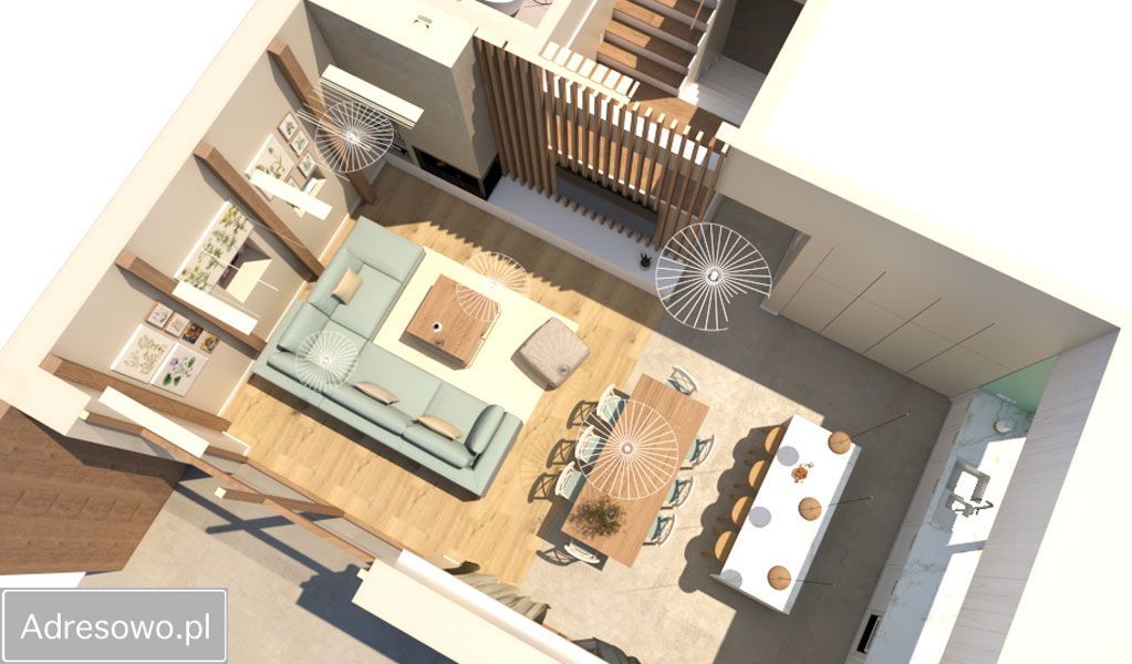 dom wolnostojący, 6 pokoi Topola Wielka, ul. Leśna. Zdjęcie 19