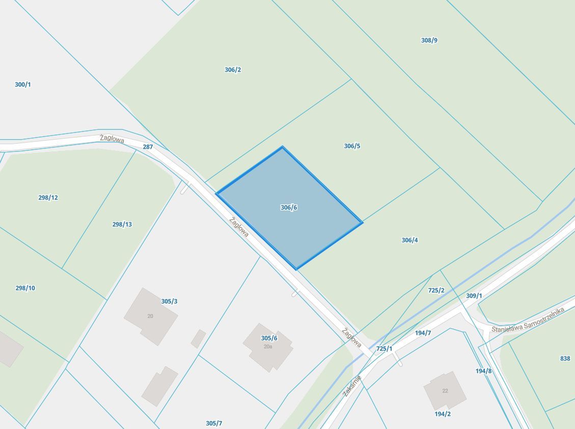 Działka budowlana Kraków Nowa Huta, ul. Żaglowa. Zdjęcie 4