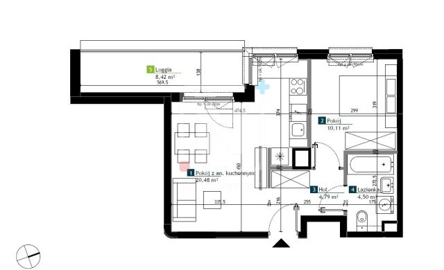 Mieszkanie 2-pokojowe Warszawa Bemowo, ul. Szeligowska. Zdjęcie 5