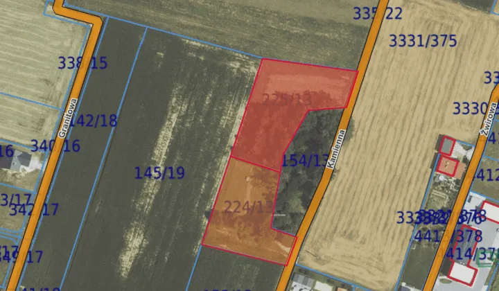 Działka inna Rudziczka, ul. Kamienna