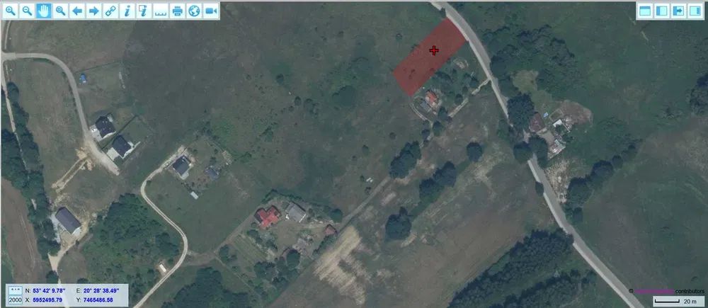 Działka rolna Bartąg, ul. Nad Łyną. Zdjęcie 2