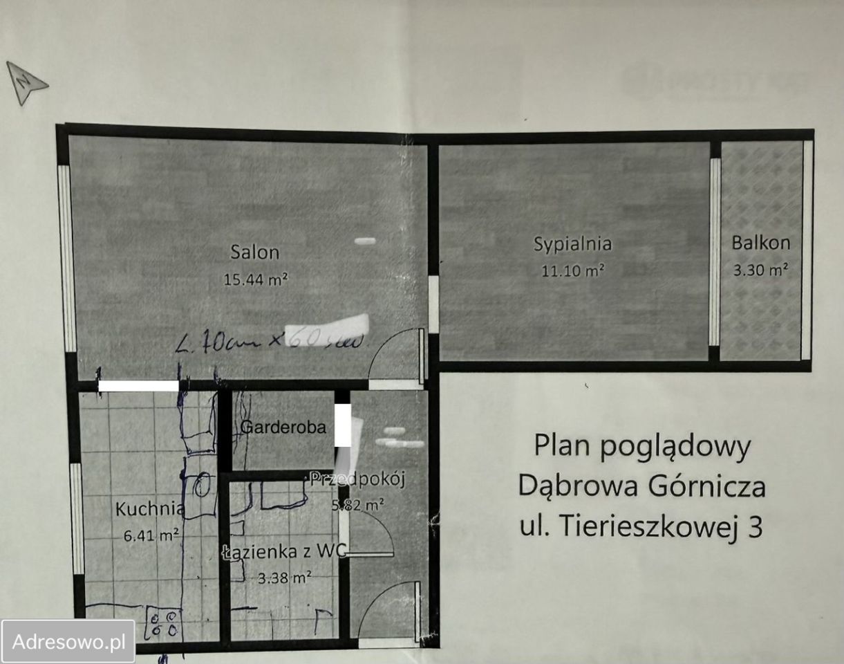 Mieszkanie 2-pokojowe Dąbrowa Górnicza Gołonóg, ul. Walentyny Tierieszkowej. Zdjęcie 10