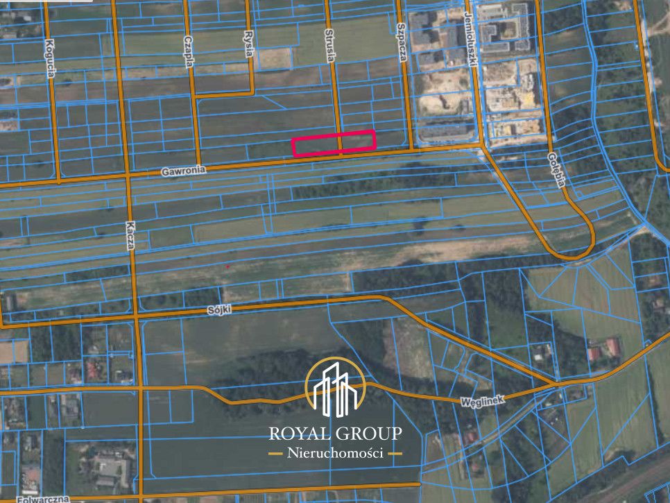Działka inwestycyjna Lublin Węglinek, ul. Jemiołuszki. Zdjęcie 2