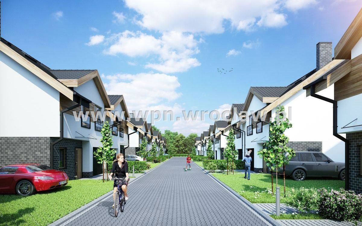 bliźniak, 5 pokoi Wrocław Krzyki, ul. gen. Stefana Grota-Roweckiego. Zdjęcie 3