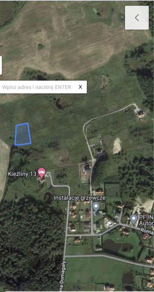 Działka budowlana Olsztyn