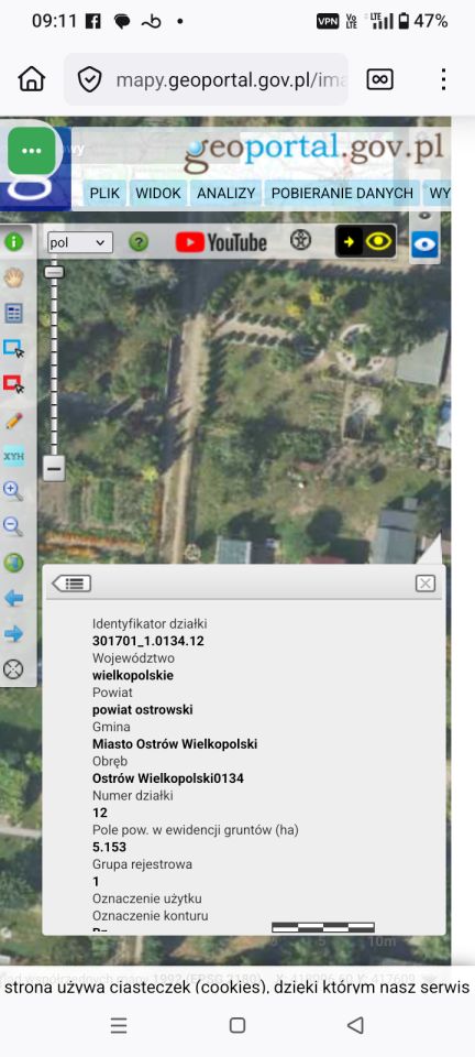 Działka rekreacyjna Ostrów Wielkopolski Zębców, ul. Wrocławska. Zdjęcie 13