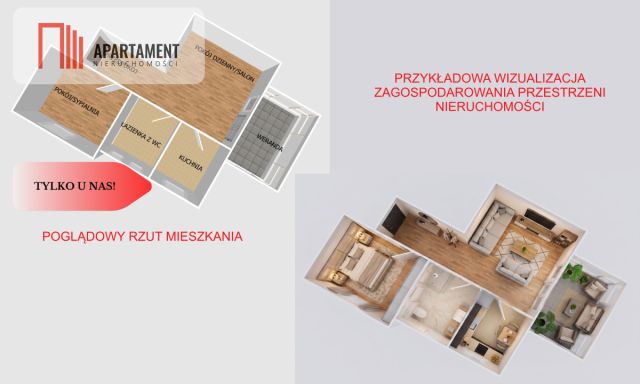 Mieszkanie 2-pokojowe Grudziądz, ul. gen. Józefa Hallera. Zdjęcie 3
