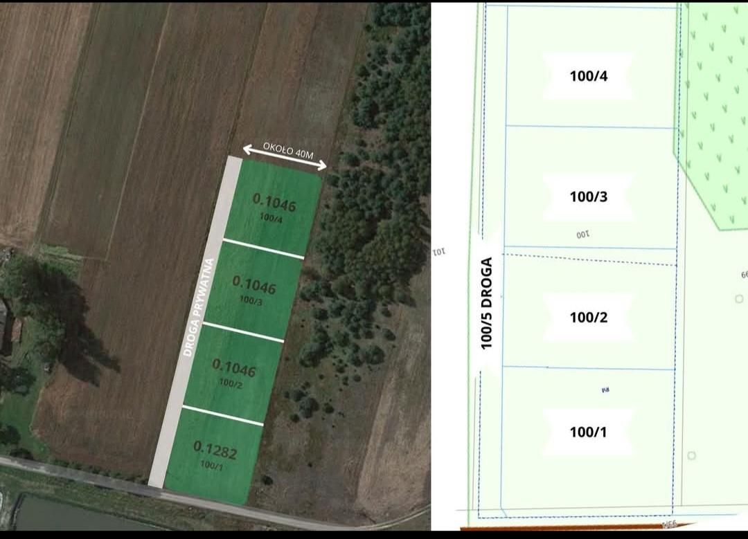 Działka budowlana Łosienek Pod Dołami