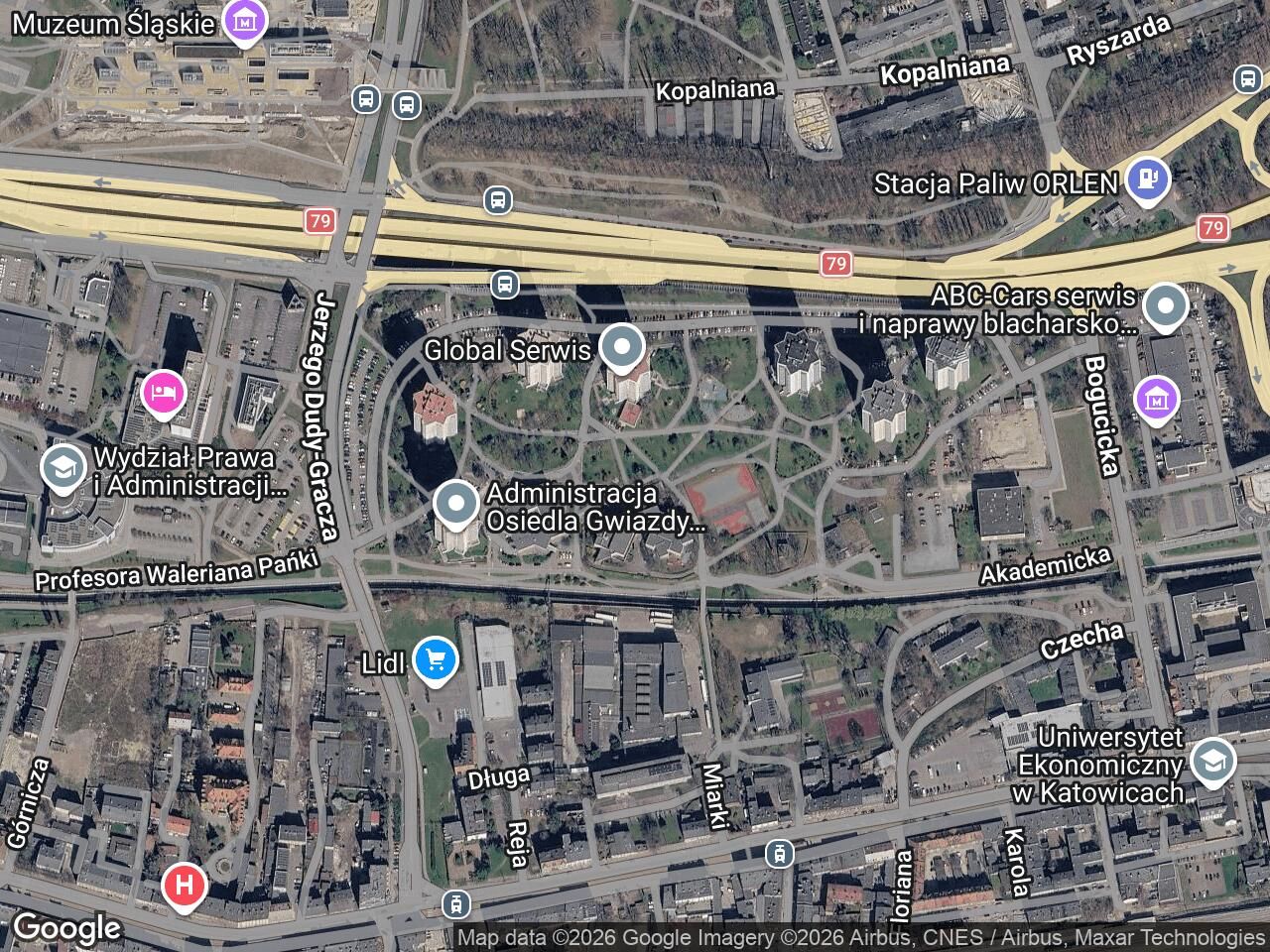 Mieszkanie 4-pokojowe Katowice Śródmieście, al. Walentego Roździeńskiego. Zdjęcie 1