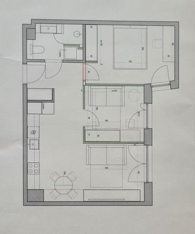 Mieszkanie 3-pokojowe Kraków Krowodrza, ul. Cieszyńska. Zdjęcie 19