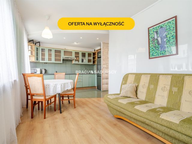 Mieszkanie 3-pokojowe Kraków Prądnik Biały, ul. Kuźnicy Kołłątajowskiej. Zdjęcie 1