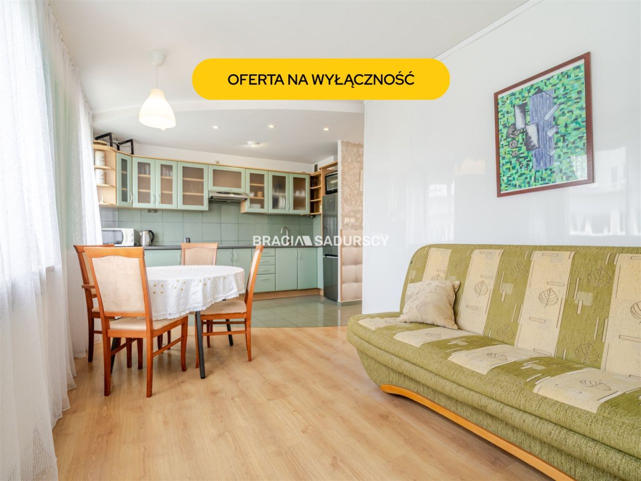 Mieszkanie 3-pokojowe Kraków Prądnik Biały, ul. Kuźnicy Kołłątajowskiej. Zdjęcie 1