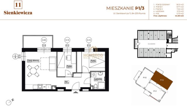 Mieszkanie 3-pokojowe Rumia Centrum, ul. Sienkiewicza. Zdjęcie 5