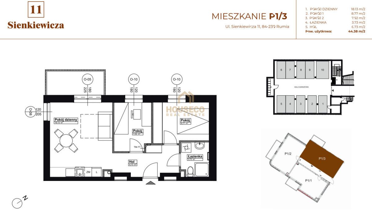 Mieszkanie 3-pokojowe Rumia Centrum, ul. Sienkiewicza. Zdjęcie 5