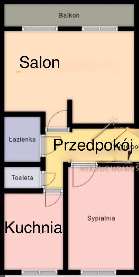 Mieszkanie 2-pokojowe Wrocław Gaj, ul. Krynicka. Zdjęcie 8