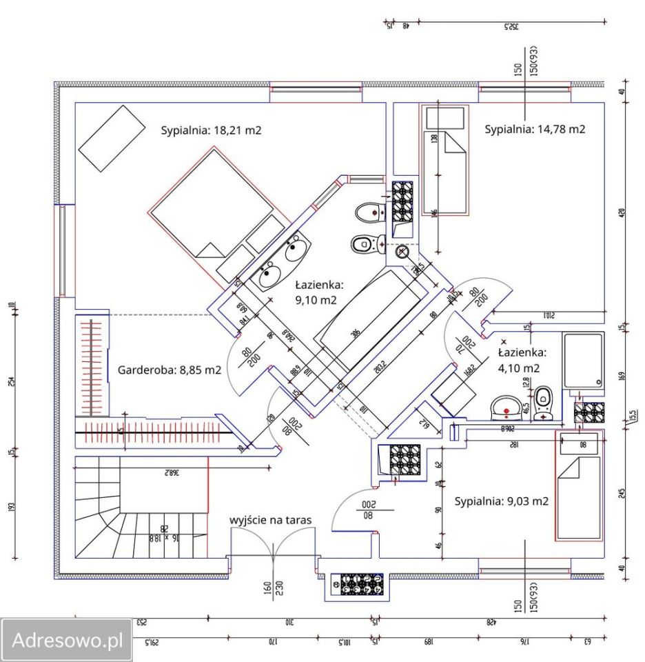 Mieszkanie 6-pokojowe Warszawa Dolny Mokotów, ul. Ludwika Nabielaka. Zdjęcie 11