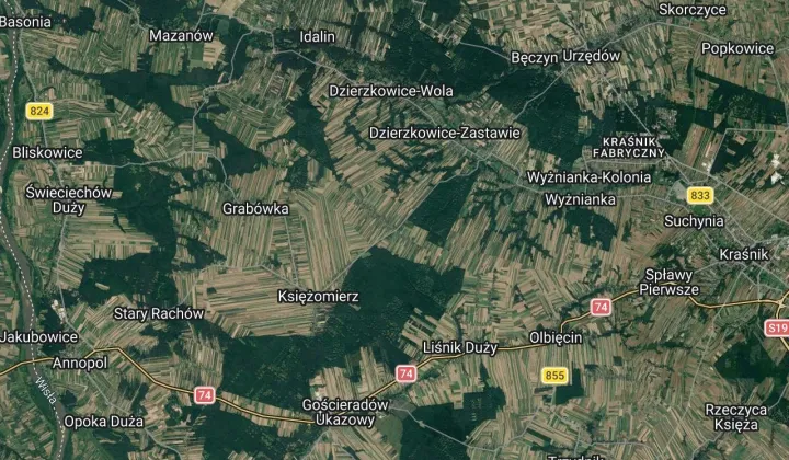 Działka rolna Ludmiłówka
