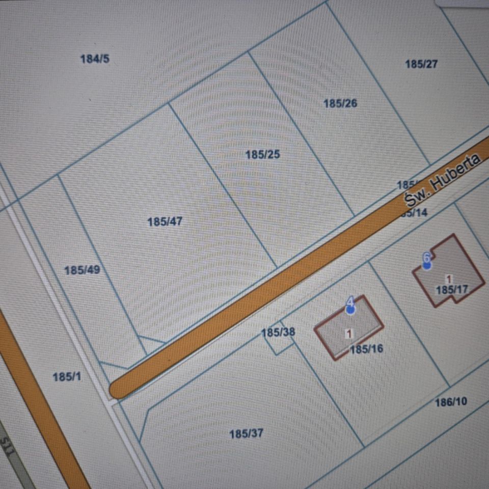 Działka budowlana Skrzynki, ul. św. Huberta. Zdjęcie 5