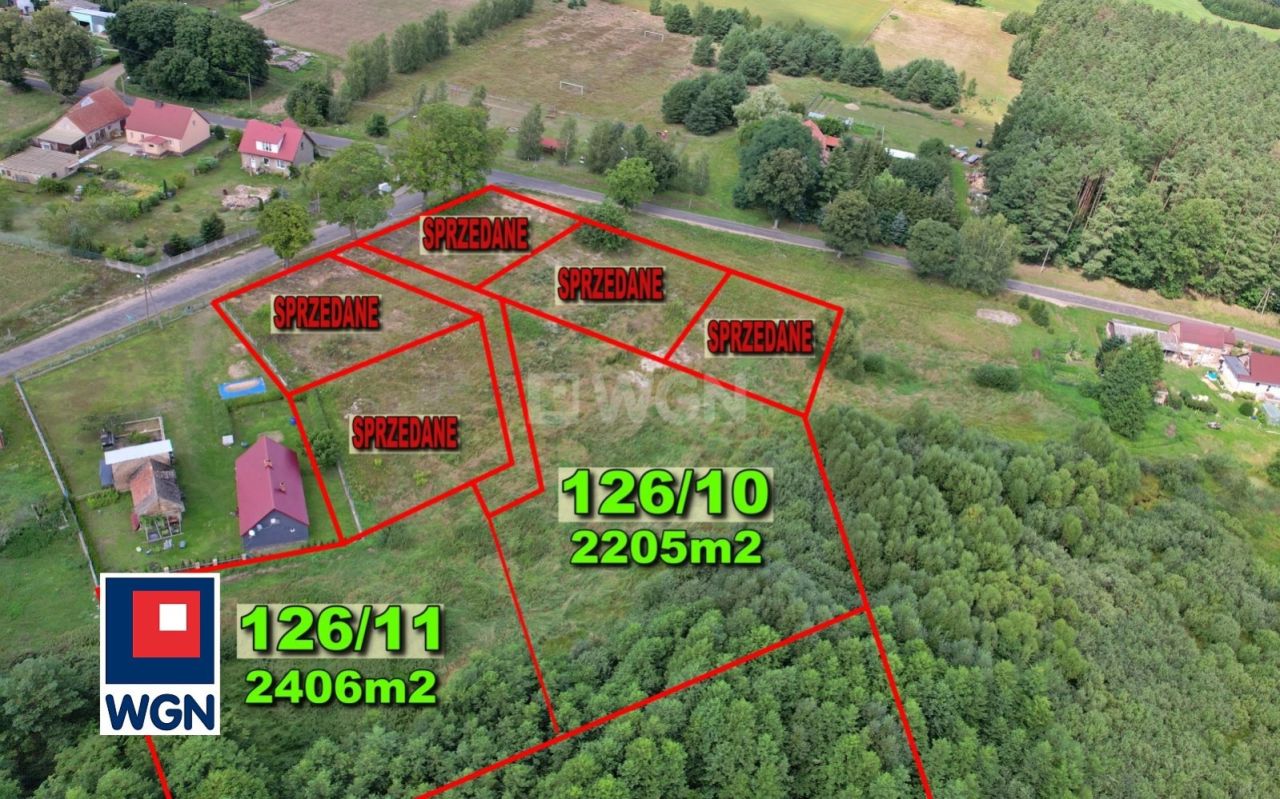 Działka budowlana Gajewo. Zdjęcie 4