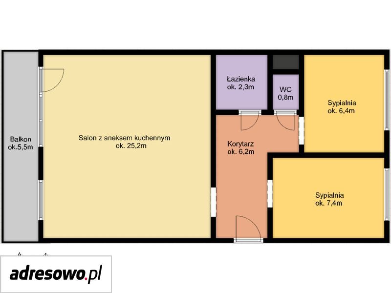 Mieszkanie 3-pokojowe Bydgoszcz Wzgórze Wolności, ul. Jana Biziela. Zdjęcie 18