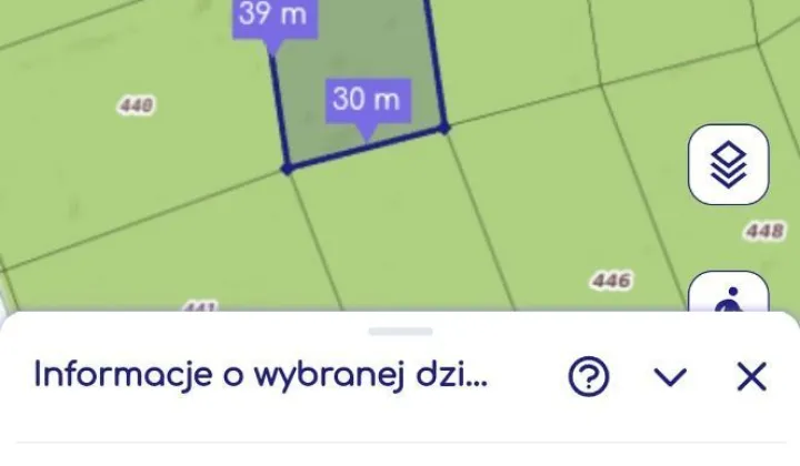 Działka leśna Czarniecka Góra