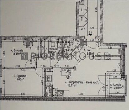 Mieszkanie 3-pokojowe Warszawa Praga-Południe, ul. Czapelska. Zdjęcie 10