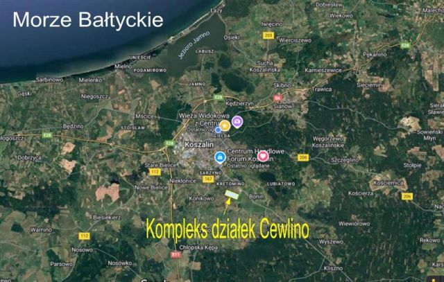 Działka budowlana Cewlino, ul. Wiśniowa. Zdjęcie 3