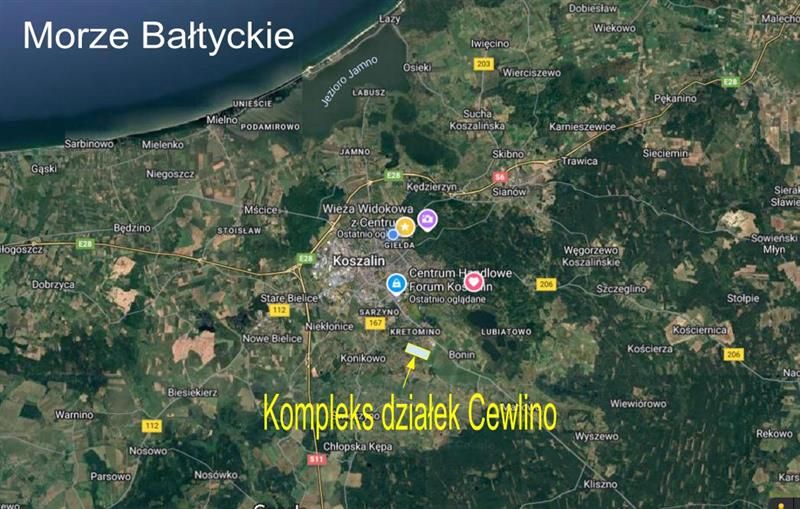 Działka budowlana Cewlino, ul. Wiśniowa. Zdjęcie 3