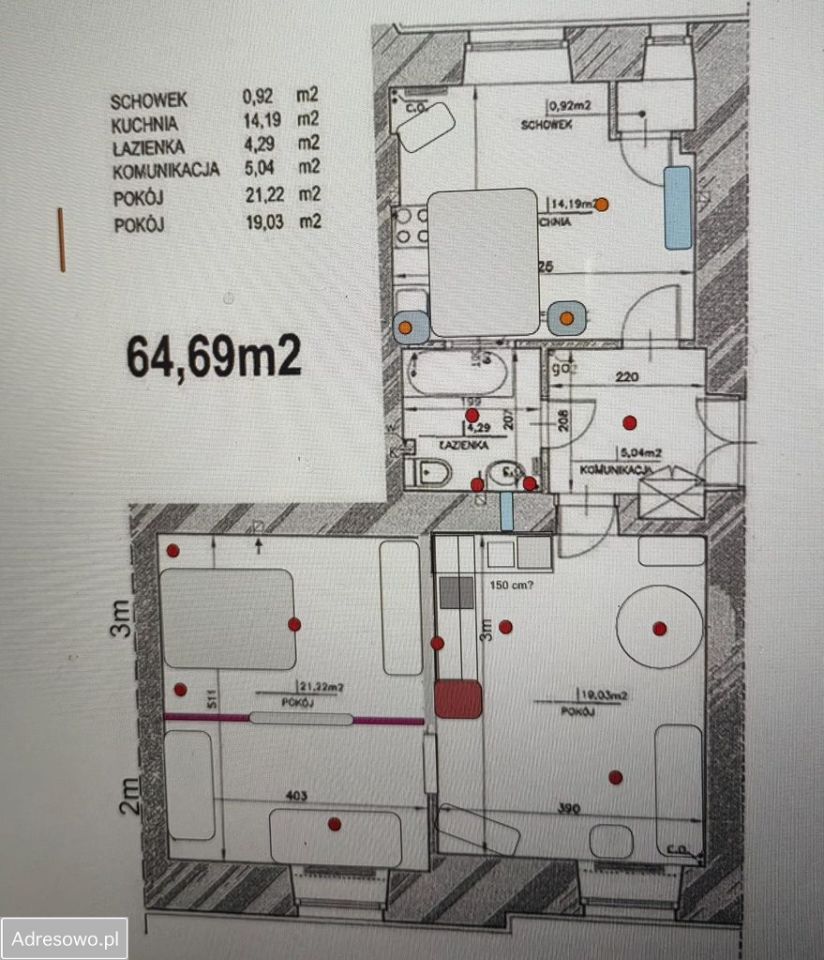 Mieszkanie 4-pokojowe Warszawa Ochota, ul. Uniwersytecka. Zdjęcie 11