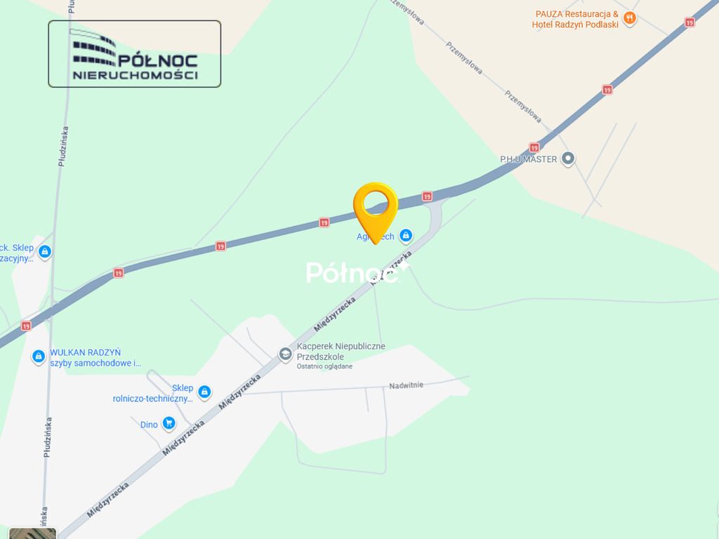 Działka inwestycyjna Radzyń Podlaski, ul. Międzyrzecka. Zdjęcie 12