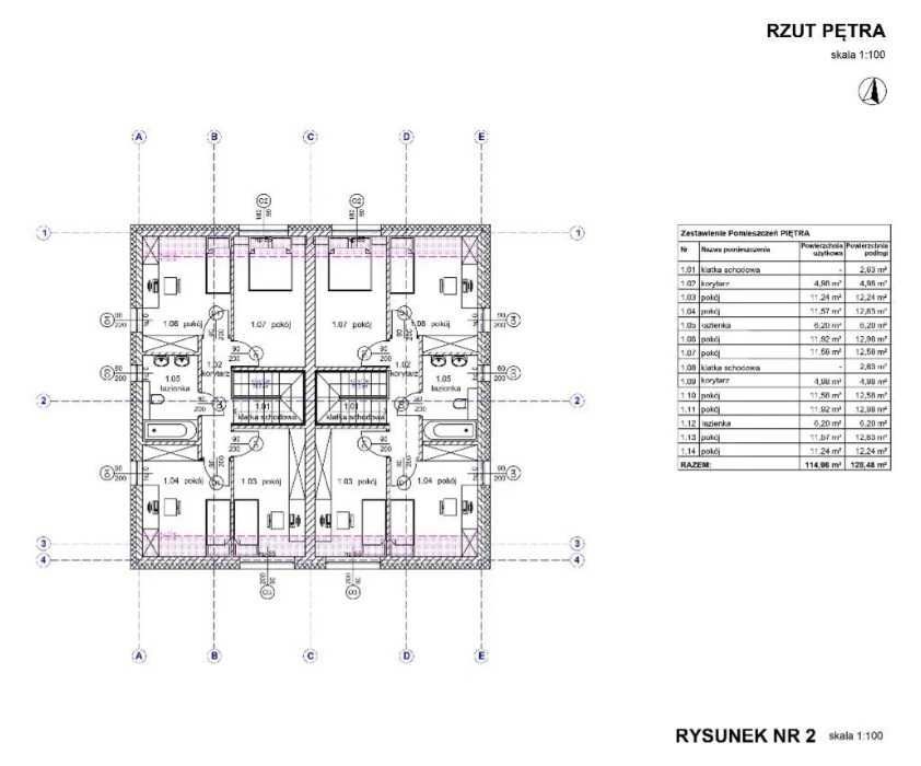 bliźniak, 5 pokoi Kalina. Zdjęcie 15