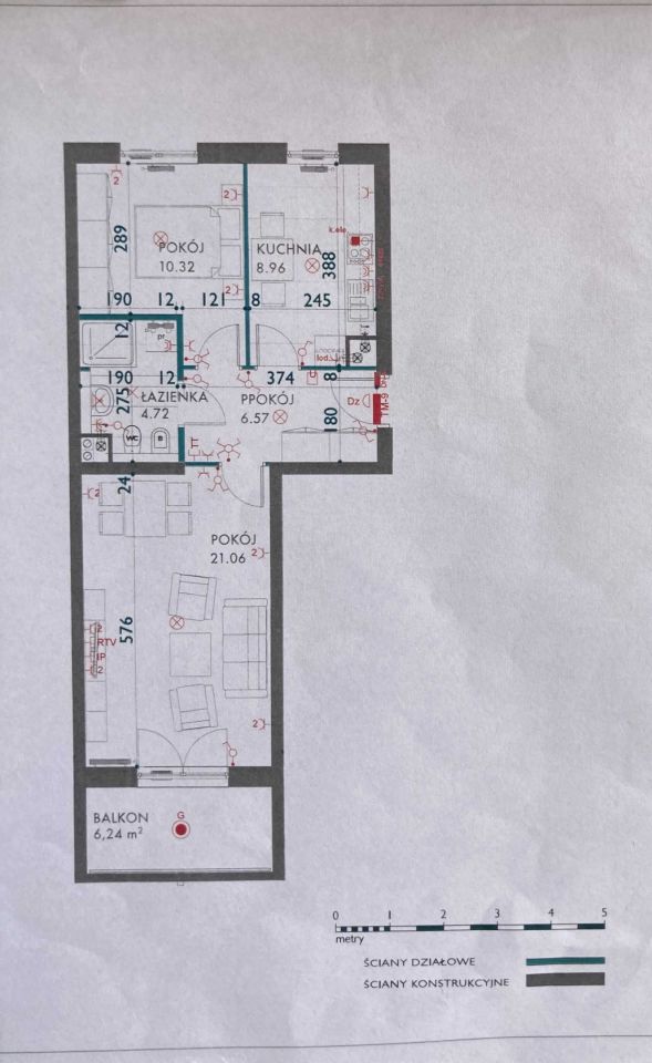 Mieszkanie 3-pokojowe Iława, ul. Kardynała Stefana Wyszyńskiego. Zdjęcie 8