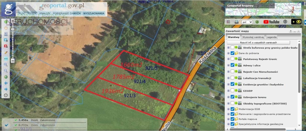 Działka budowlana Krzykawka, ul. Kościelna. Zdjęcie 7