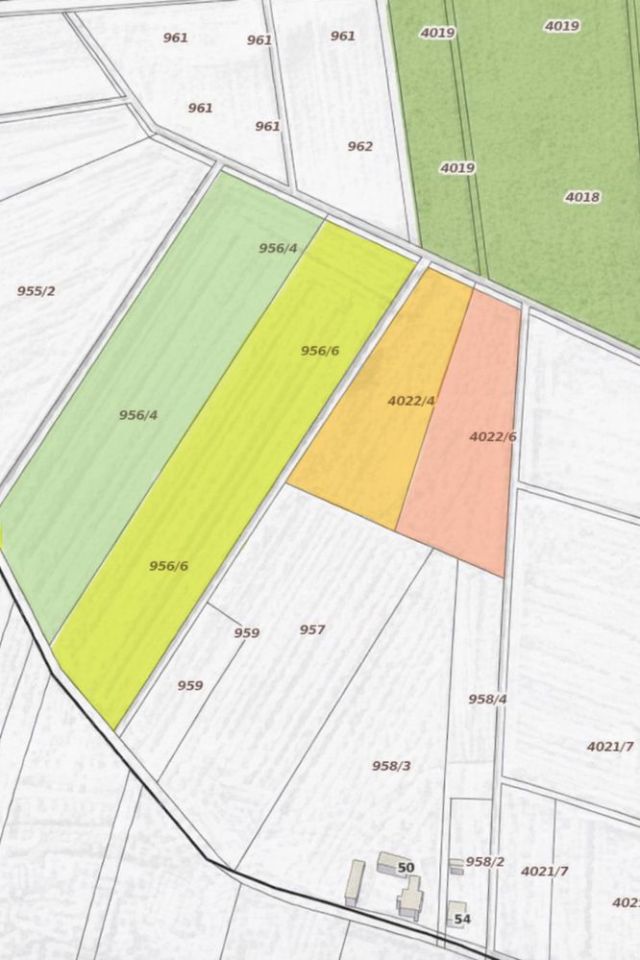 Działka rolna Osiny. Zdjęcie 1