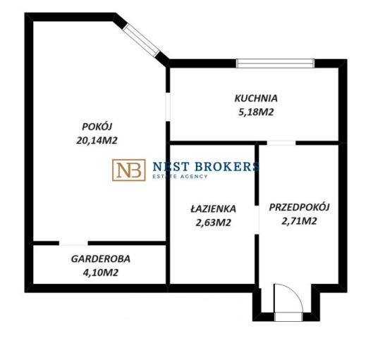 Mieszkanie 1-pokojowe Kraków Śródmieście, ul. Kremerowska. Zdjęcie 15