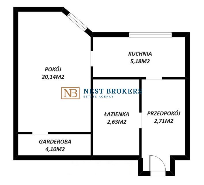 Mieszkanie 1-pokojowe Kraków Śródmieście, ul. Kremerowska. Zdjęcie 15